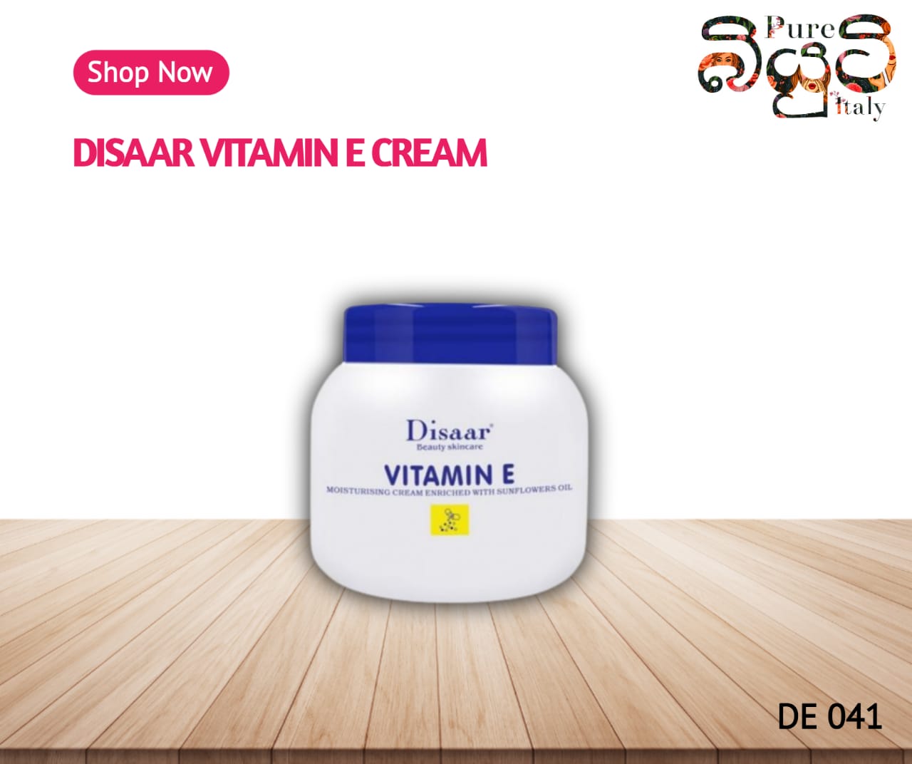 Disaar vitamin E Cream Soften Whitening Moisturizing Skincare