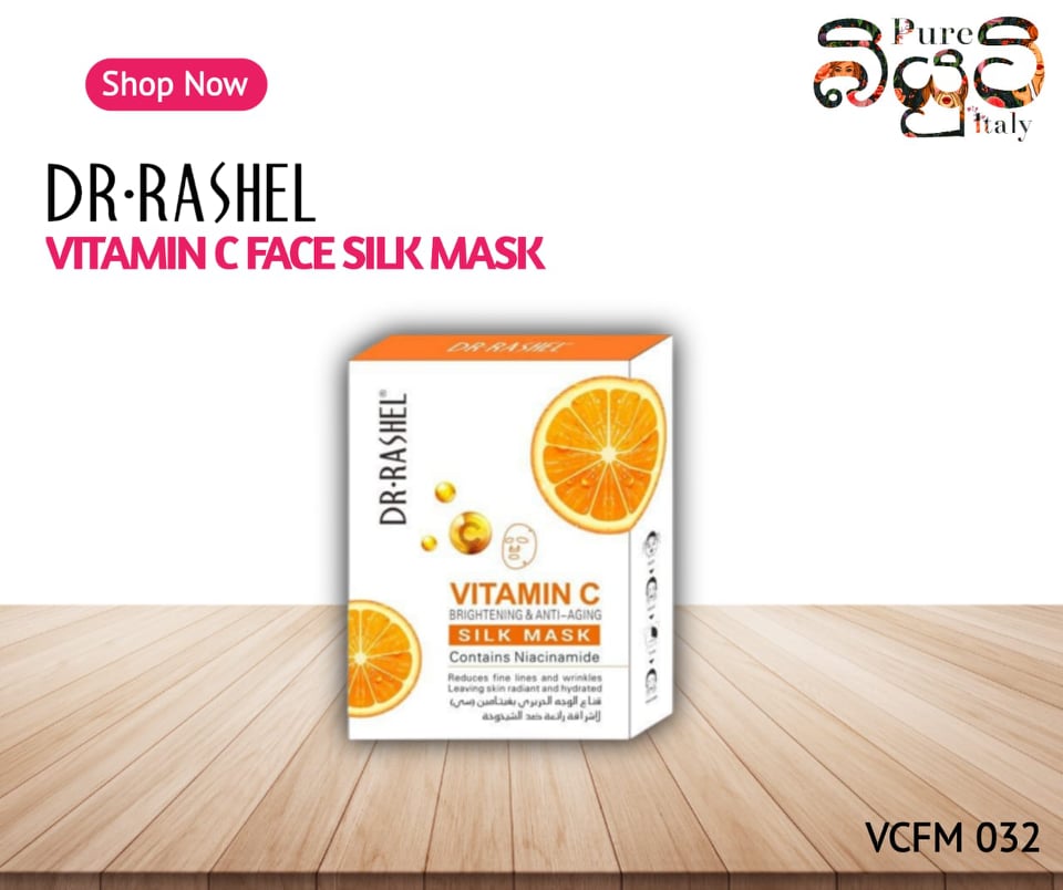 DR RASHEL Vitamin C Brightening and Anti-Aging Silk Mask 5pcs