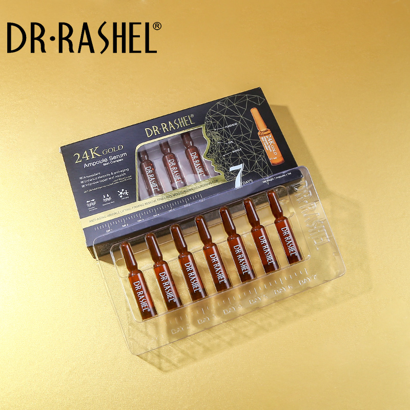 DR RASHEL 24K Gold Anti-aging Ampoule Serum 2ml*7pcs