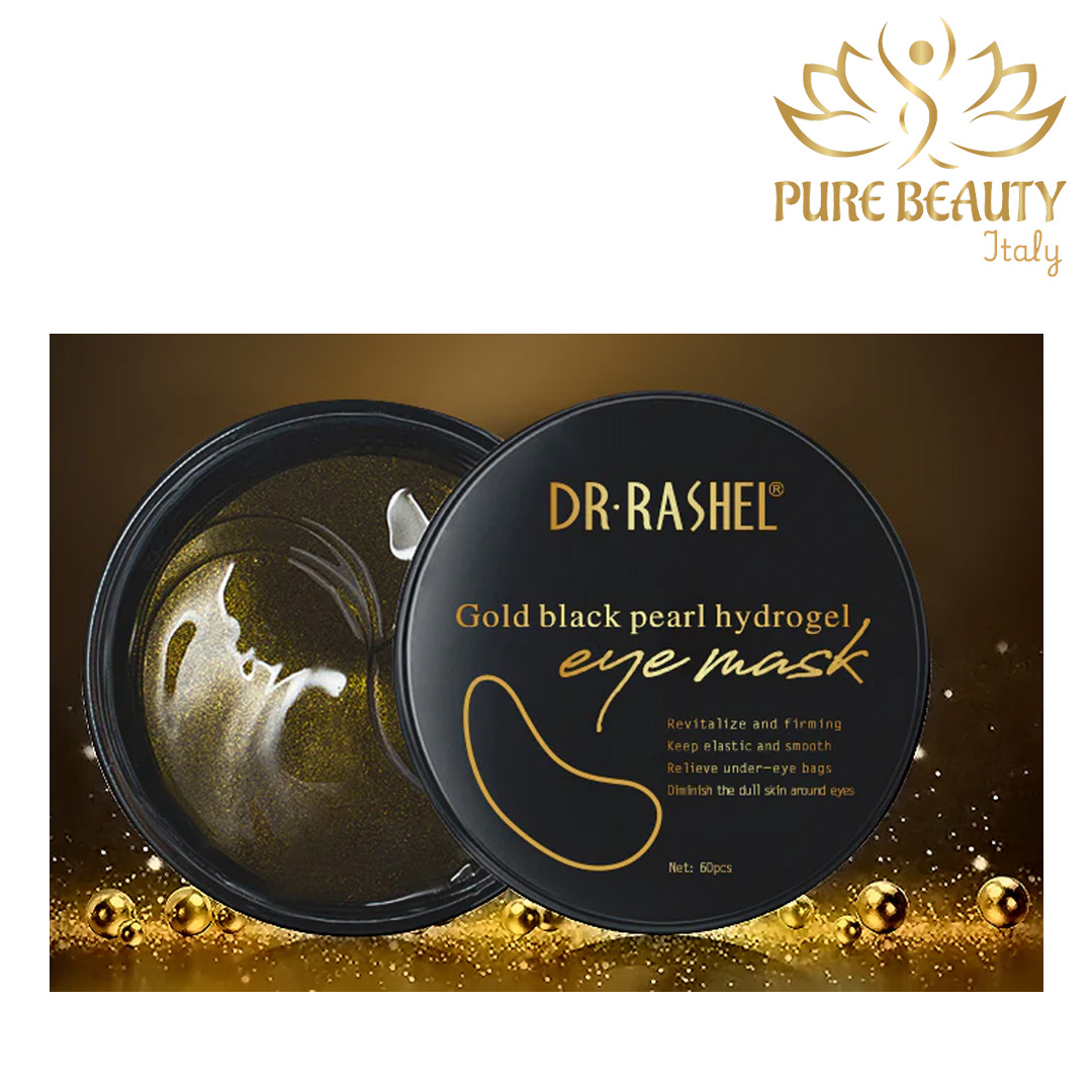 DR RASHEL Gold Black Pearl Hydrogel Eye Mask