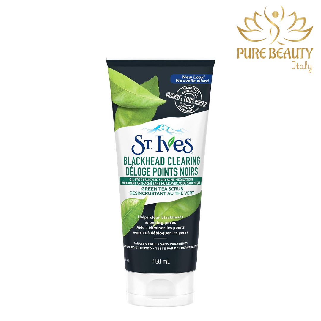 ST.IVES Blackhead Clearing Green Tea Scrub 150ml